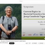 Canal YouTube. Charlas del simposio Current Topics in Bacterial Genetics